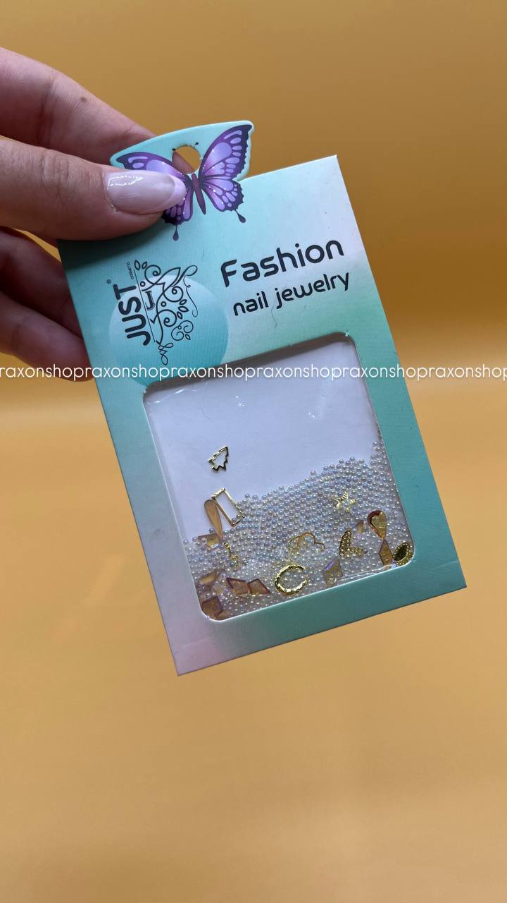 دیزاین خاویار ناخن میکس JUST