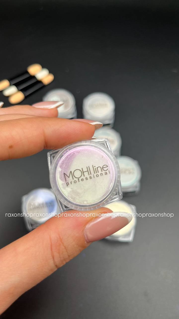  پودر کروم جواهری طراحی ناخن Mohl Line 