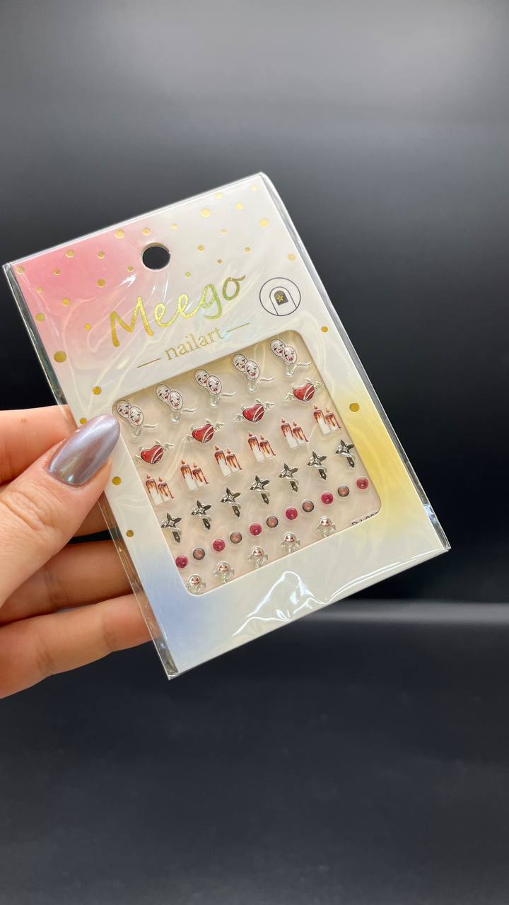 لنز ناخن سه بعدی روسی