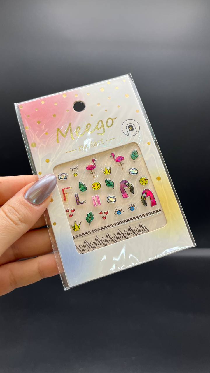 لنز ناخن سه بعدی روسی